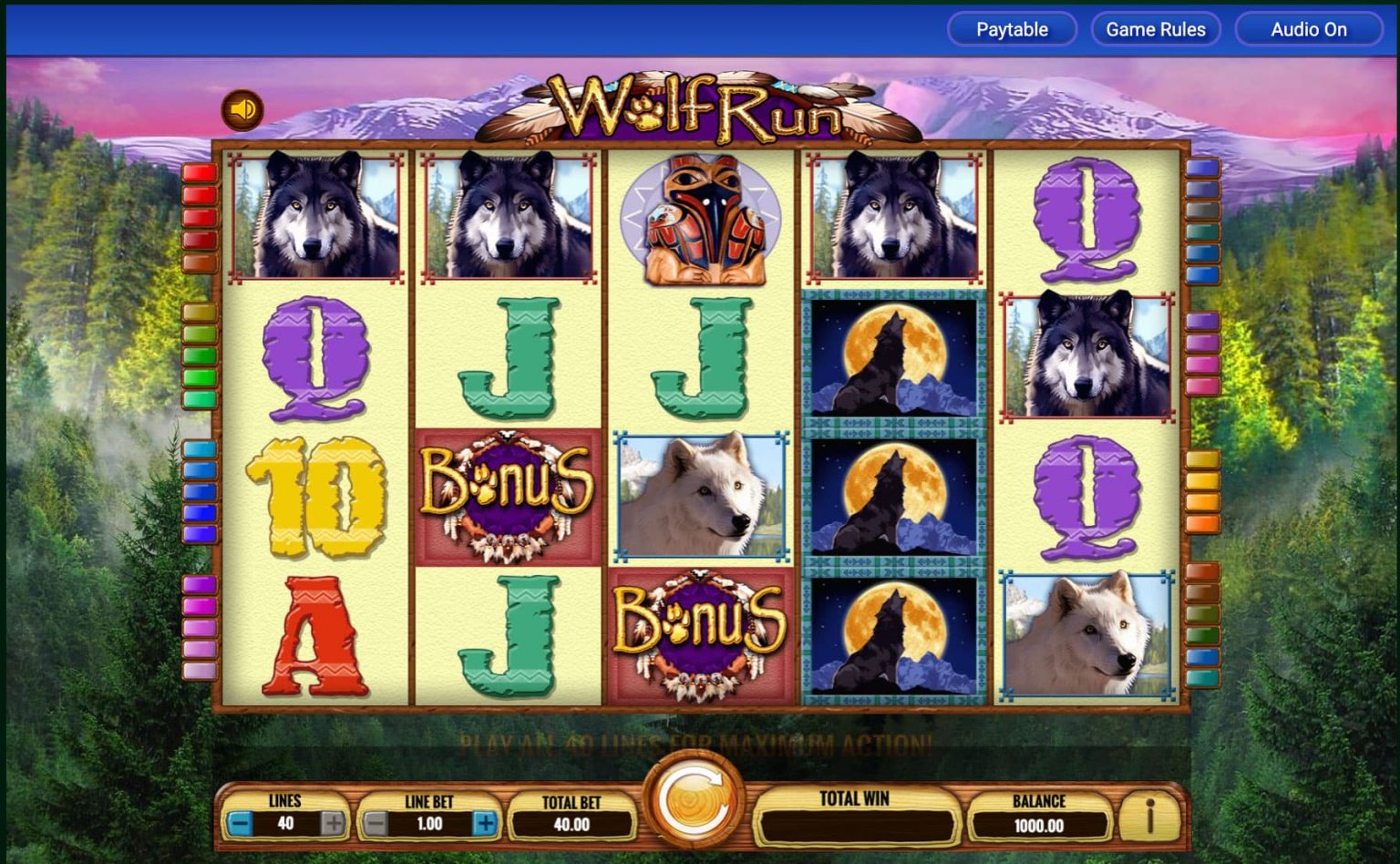 Игра Wolf Run Slot